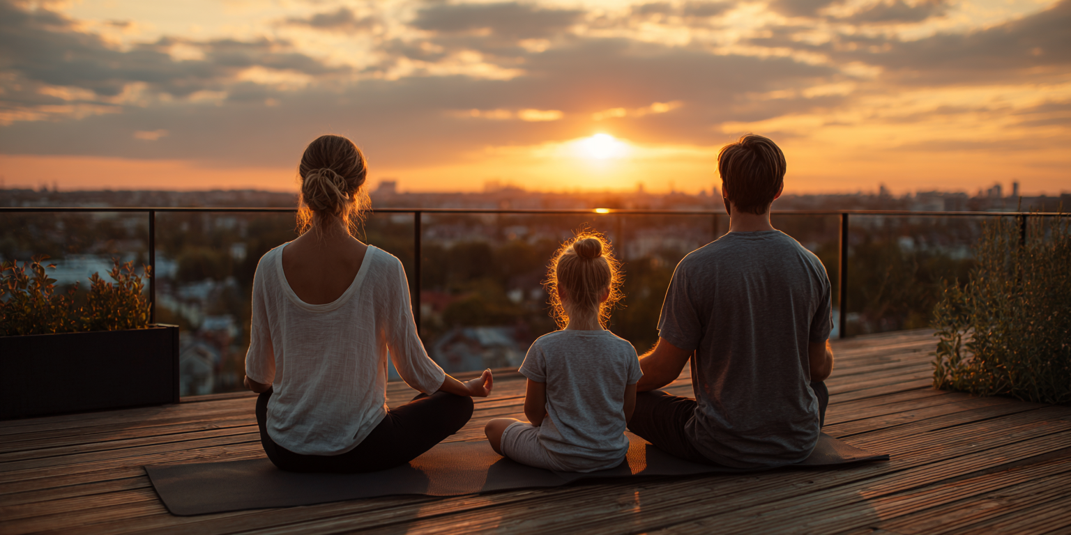 Rodinná jóga s deťmi